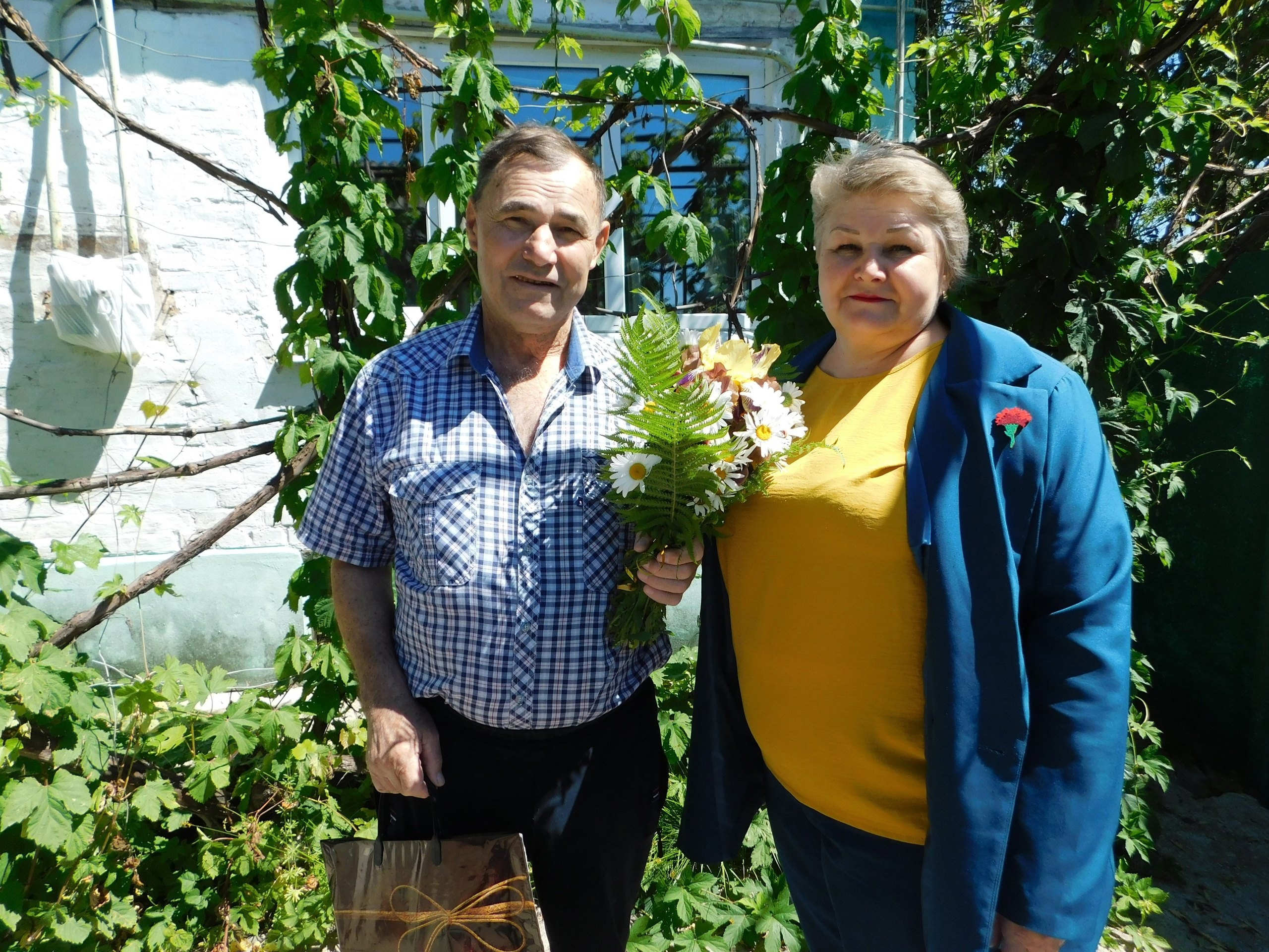 Поздравление с юбилеем.